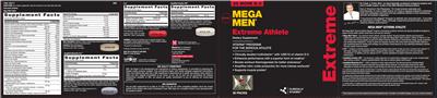 GNC Mega Men Amplified Creatine 189 label (NIH DSLD)